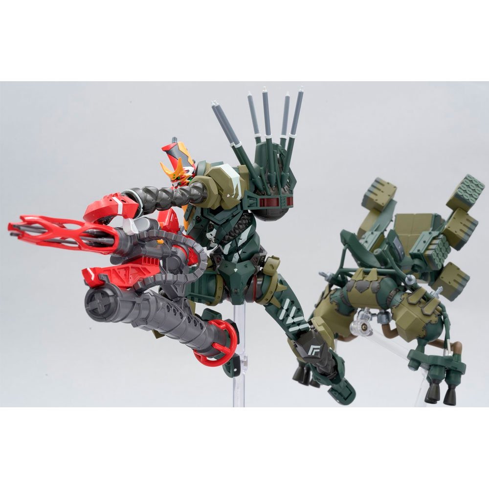KAIYODO REVOLTECH EVANGELION EVOLUTION EV-021 EVANGELION UNIT 02A KAIYODO REVOLTECH EVANGELION EVOLUTION EV-021 EVANGELION UNIT 02A